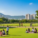 Central Park Kharghar free entry families picnic children playing outdoor activities budget Navi Mumbai attractions