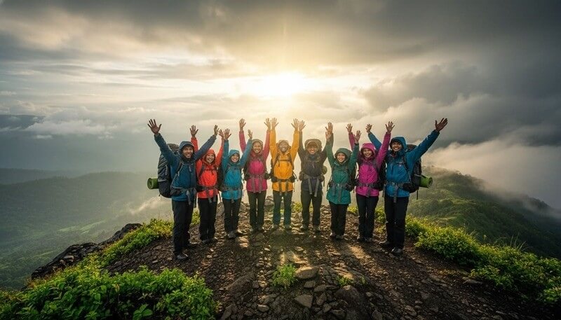 Family friendly Karnala fort trek beginner monsoon trail bird sanctuary near Mumbai Panvel accessible hiking
