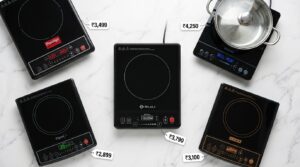 Best induction cooktop under 3000 in India 2026 — comparison of top 5 models with LED display