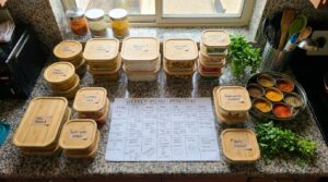 No eating out challenge - Mumbai family meal prep with home-cooked food to save money