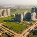Ulwe Navi Mumbai aerial view showing new residential development
