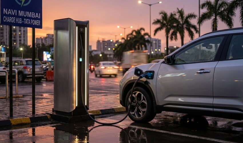 EV Charging Stations in Navi Mumbai 2026: Locations, Costs & Best Apps