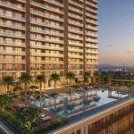 Premium residential high-rise tower in Navi Mumbai airport corridor for 2026