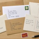 Envelopes with different Navi Mumbai PIN codes and addresses
