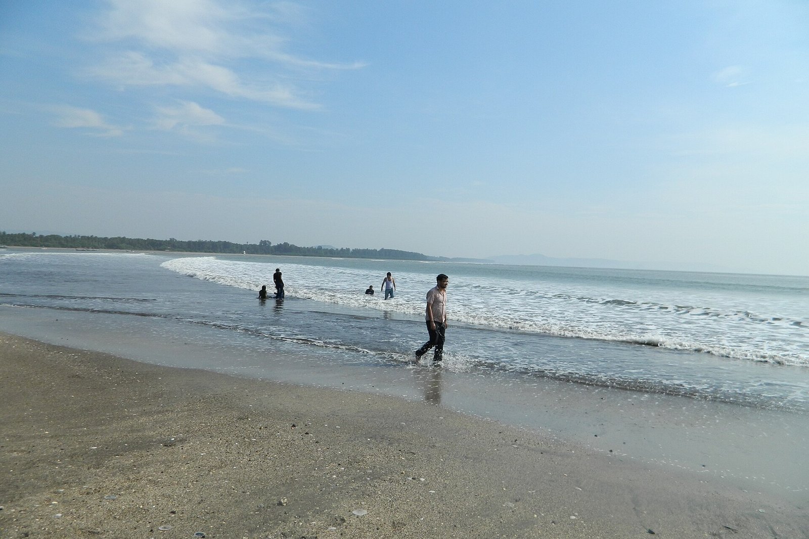 The beach at Alibag in Raigad district