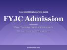 FYJC admission guide graphic: Class 11 process, rounds and documents