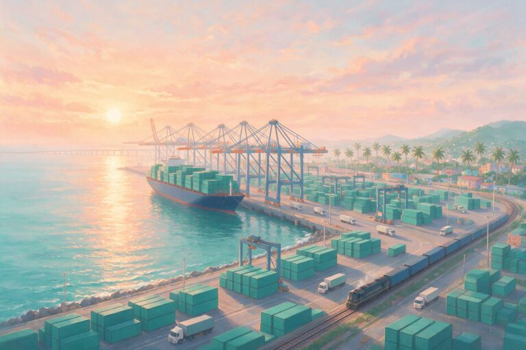 Illustration for JNPT / JNPA Port Explained, not an actual photograph