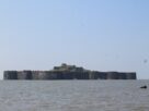 Murud-Janjira island fort rising from the sea off the Raigad coast